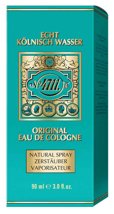 4711 Eau de Cologne 4711 Echt Kölnisch Wasser Eau de Cologne 90 ml Natural Spray