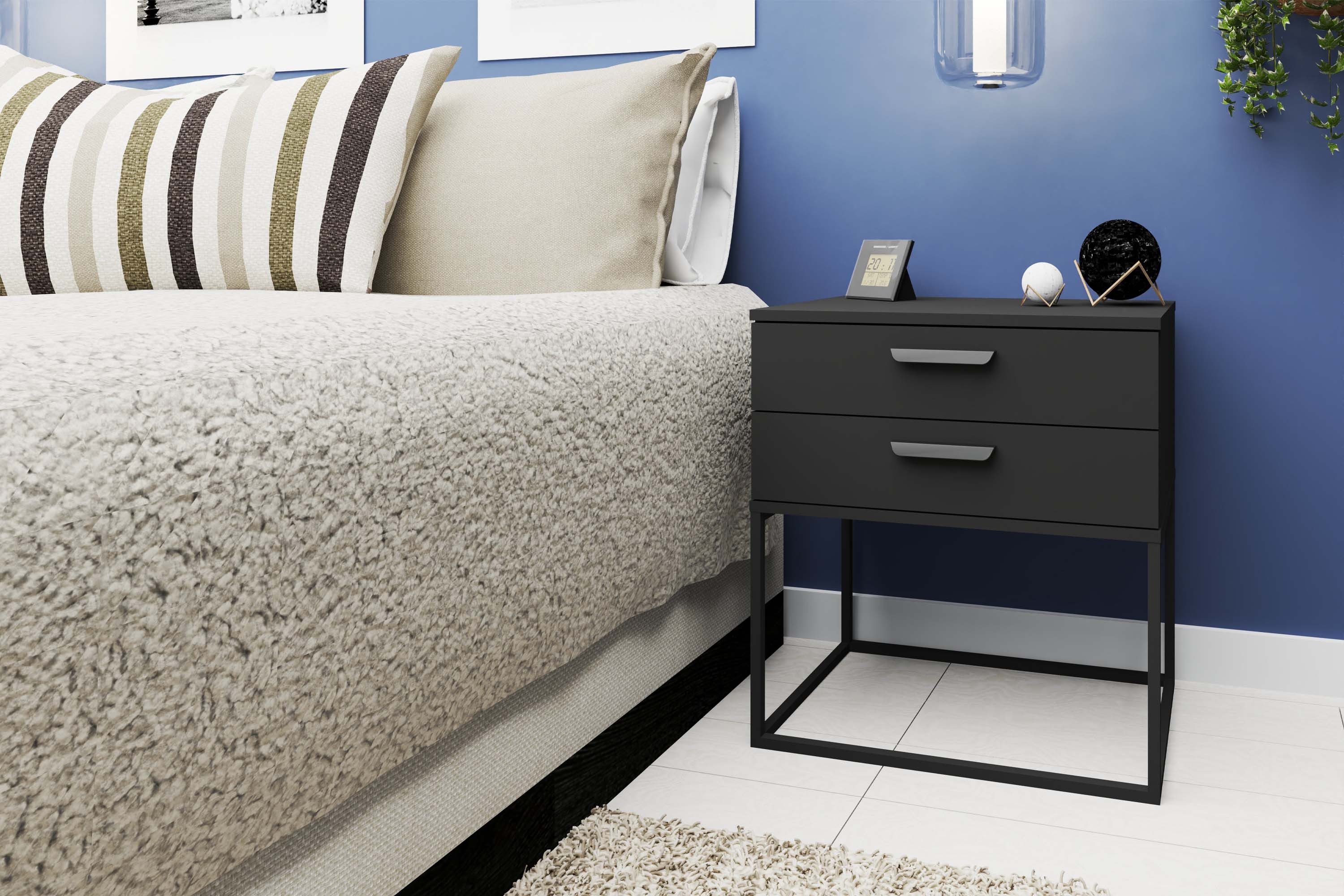KONSIMO® Nachttisch RECTUS Nachtschrank, Modern, hergestellt günstig online kaufen