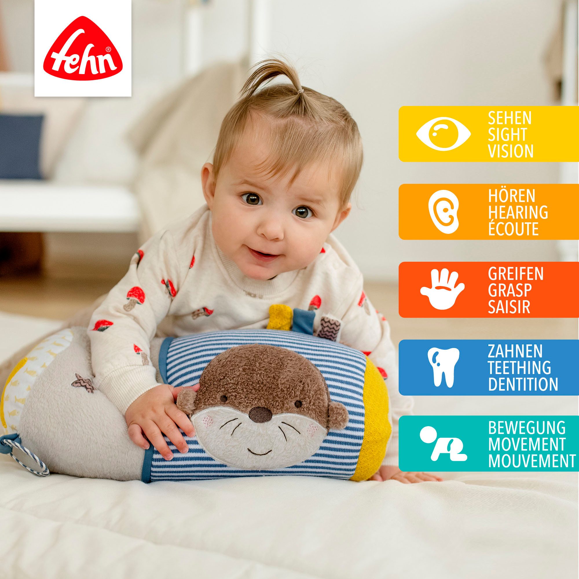 Fehn Krabbelrolle Otter Theo