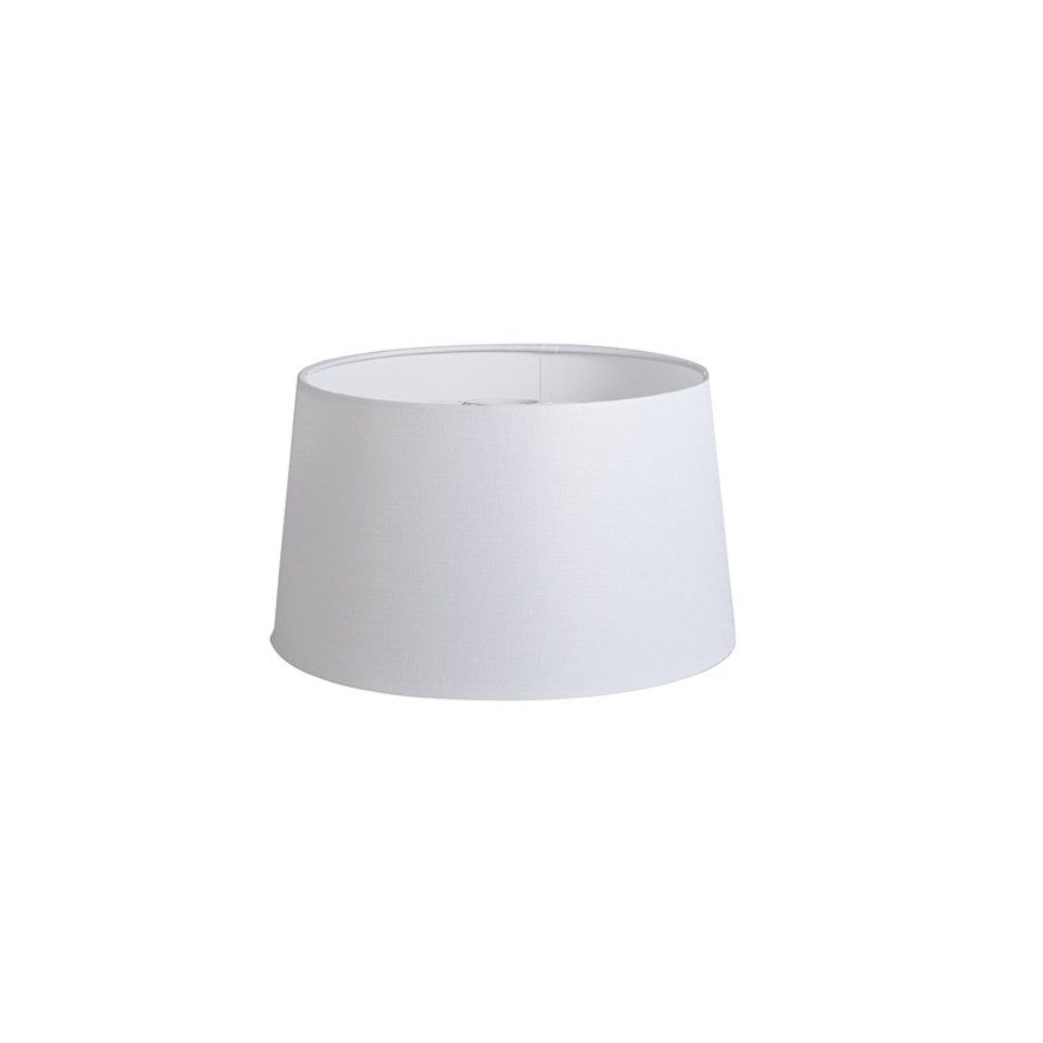 Qazqa Lampenschirm Rond schuin linnen günstig online kaufen