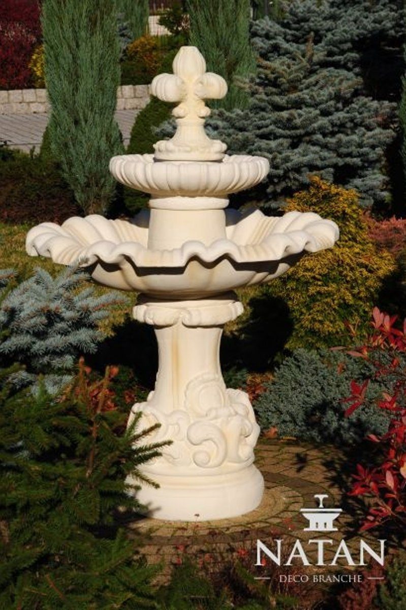 Neu JVmoebel Skulptur Garten Fontaine Brunnen Napoli Zierbrunnen Skulptur Springbrunnen