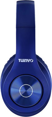 TUINYO Beeindruckend, Drahtlos Headset (mit Bluetooth-Verbindung. Lange Batterielaufzeit mit Dual-Modus. Entdecken Sie beeindruckenden Musikgenuss, mit High-Fidelity-Klang, Sprachsteuerung, Komfortdesign und Nahtlose)