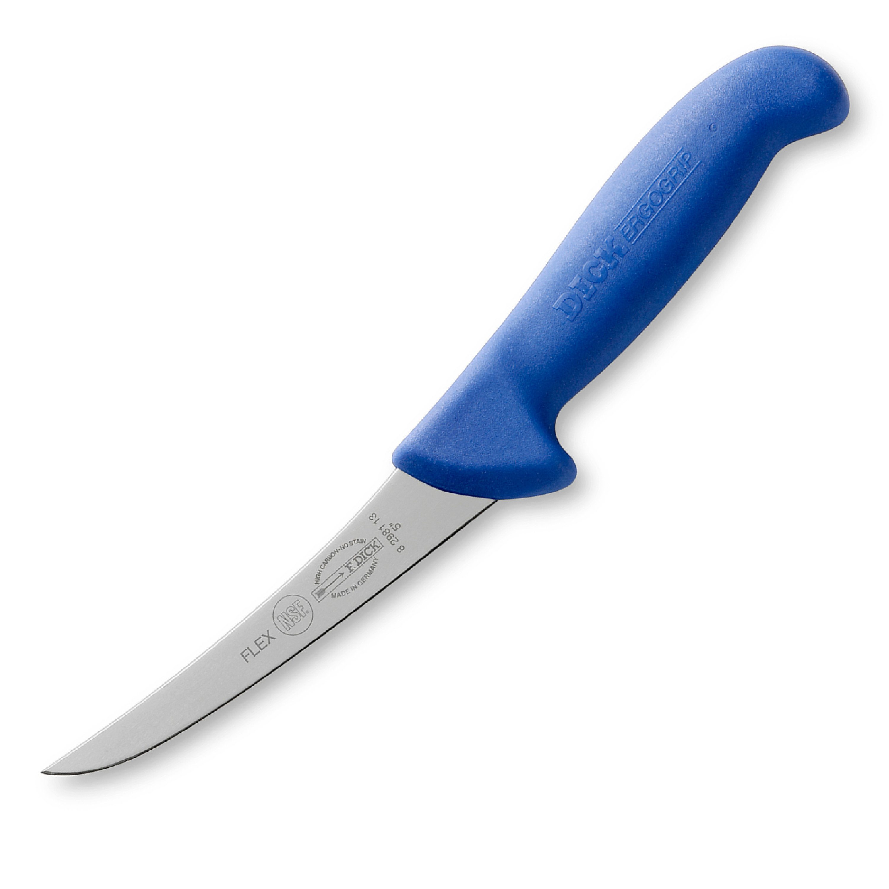F. DICK Fleischmesser F. DICK Ausbeinmesser Flex Metzgermesser ErgoGrip Messer Klinge 13cm