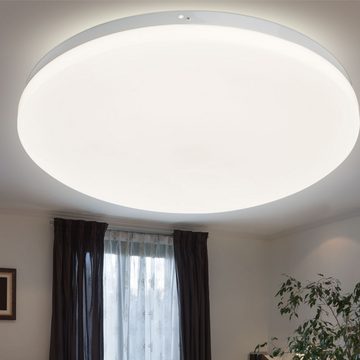 etc-shop LED Deckenleuchte, LED-Leuchtmittel fest verbaut, Warmweiß, LED Decken Strahler Lampe Wohn Zimmer Beleuchtung Flur Energiespar