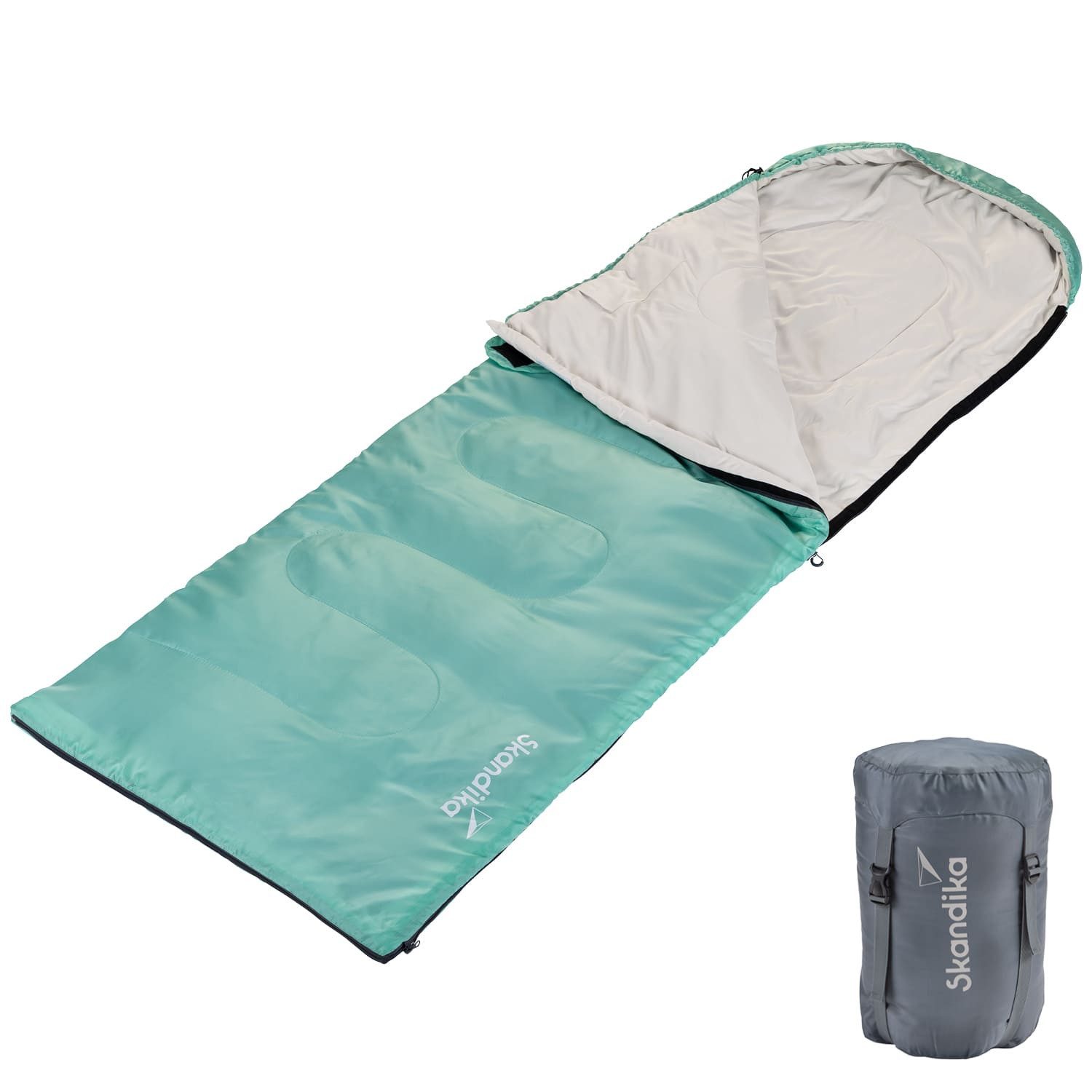 Skandika Schlafsack Skye, mit Kissen, koppelbar, günstig online kaufen