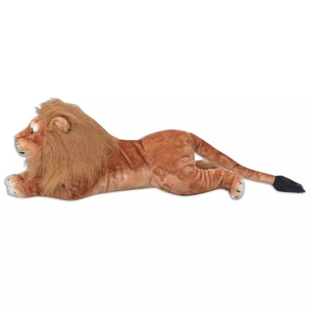 vidaXL Kuscheltier Löwe liegend Plüschtier Stofftier günstig online kaufen