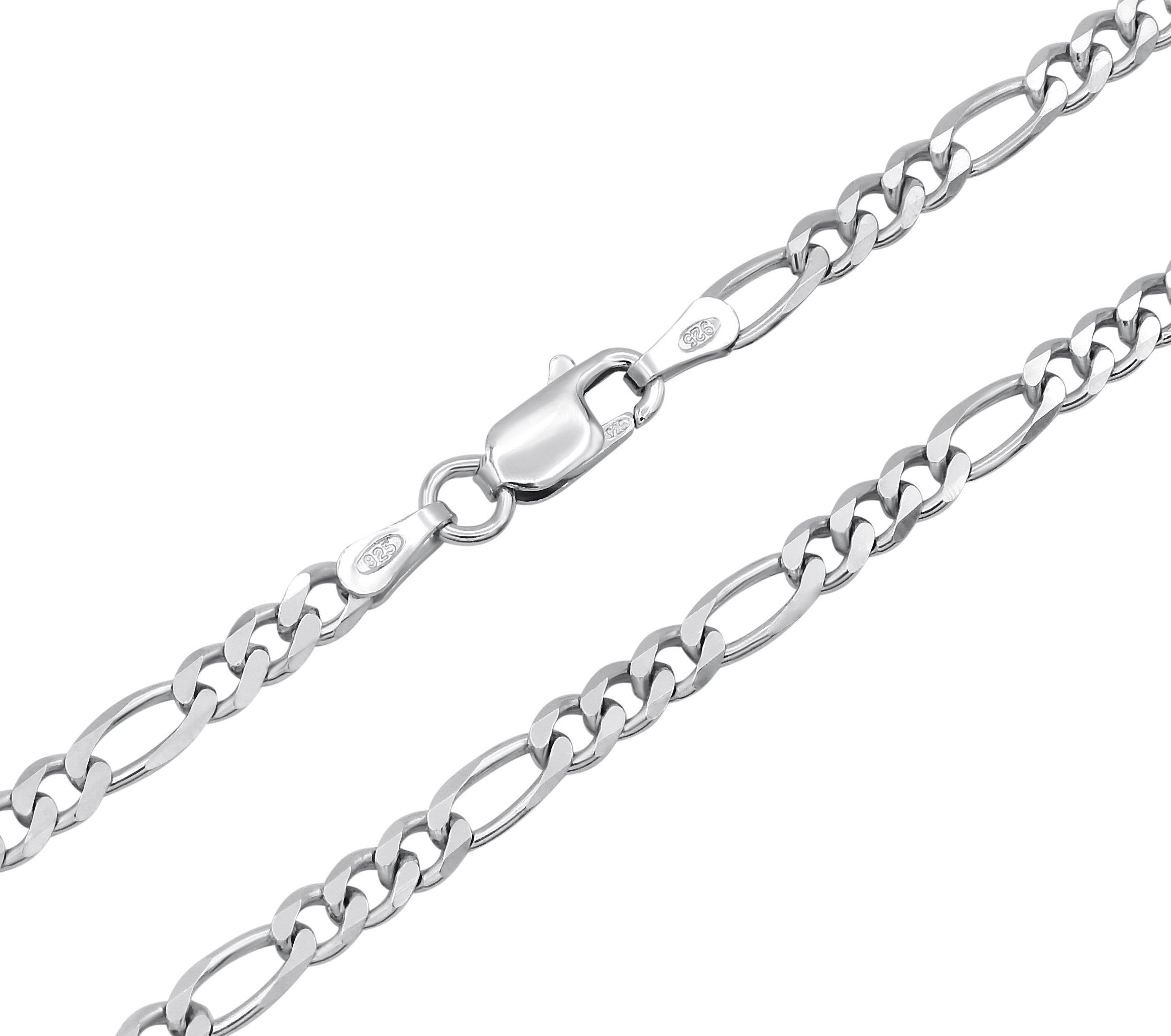 Kauf-mich-weg by Bella T Silberkette Figarokette 925 Sterling Silber rhodin günstig online kaufen