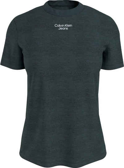 Calvin Klein Jeans T-Shirt »STACKED LOGO MODERN STRAIGHT TEE« mit dezentem Calvin Klein Jeans Logodruck