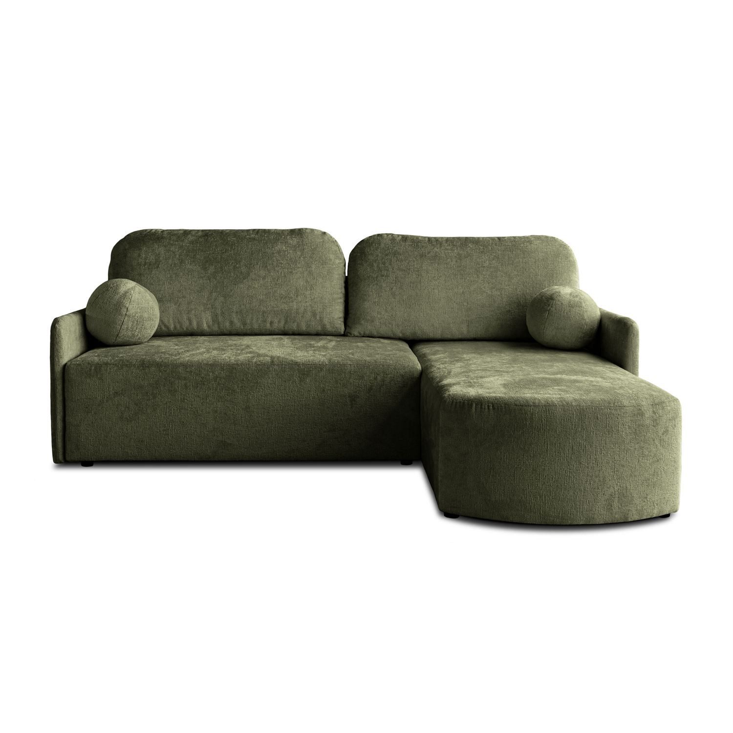 Lookway Ecksofa BLISS mit Schlaffunktion und Bettkaste, 212x160x95 cm