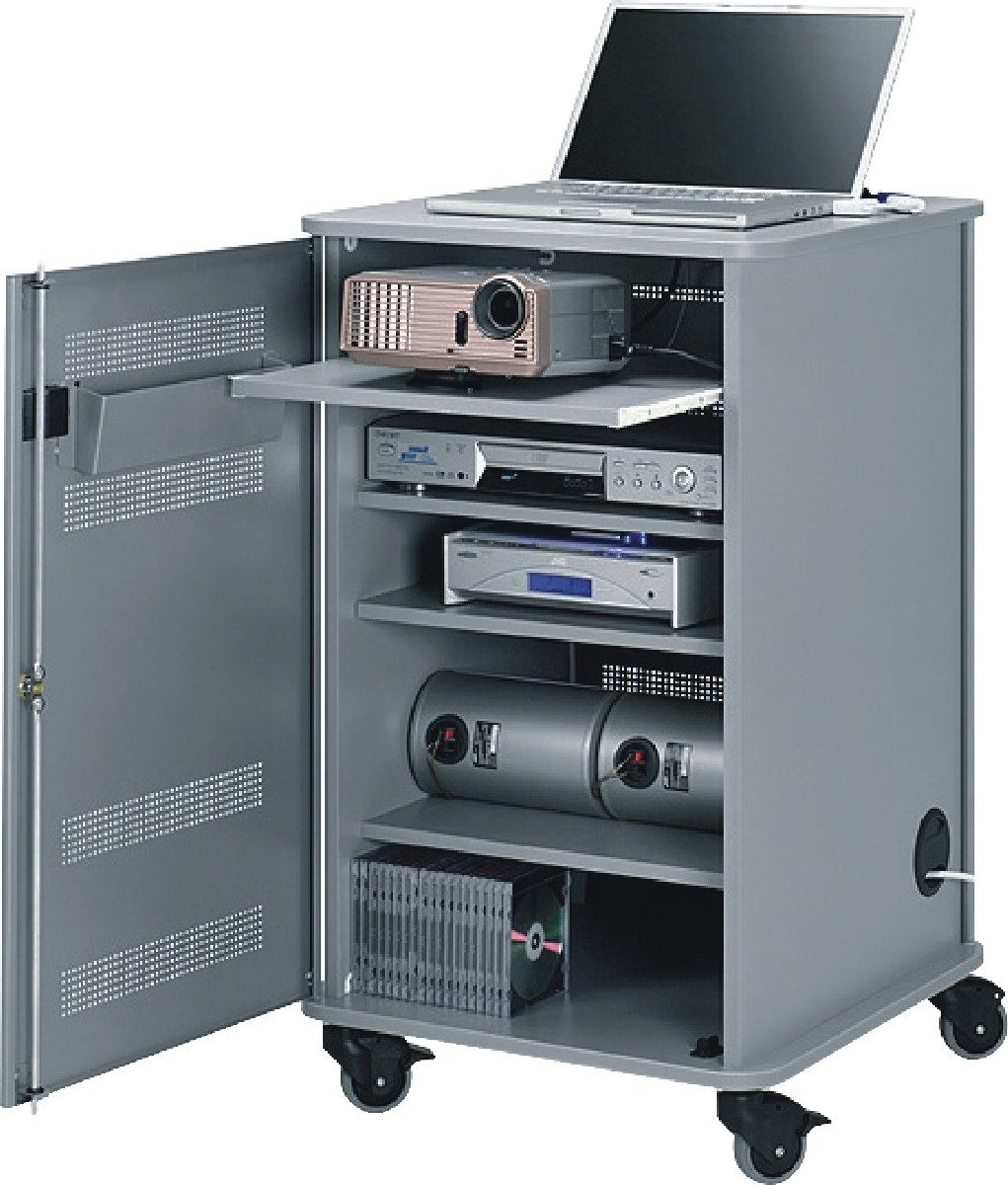NOBO Container Multimedia Wagen 950x574x604mm