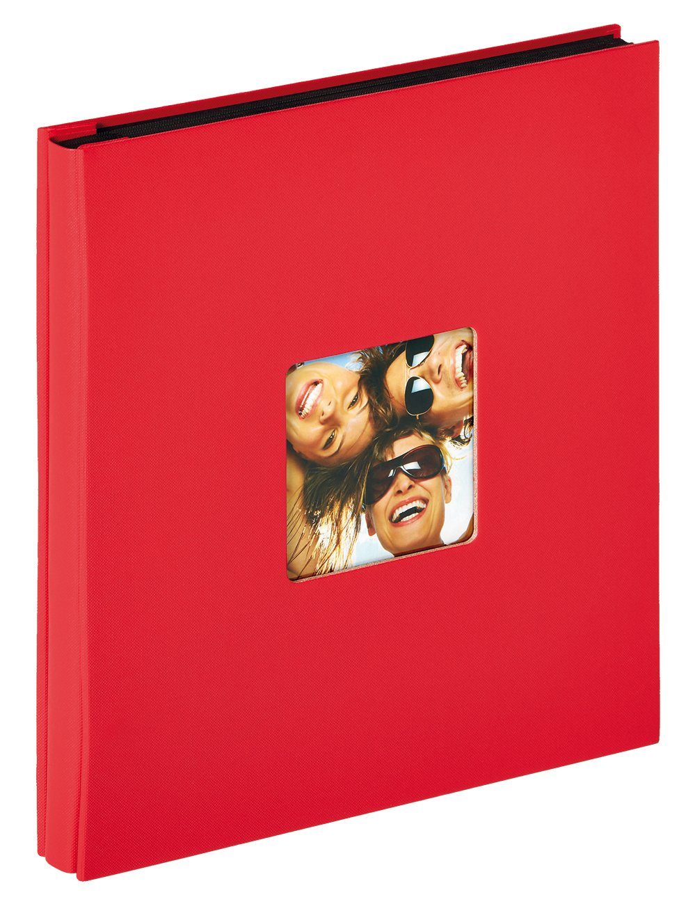 Walther Design Einsteck-Fotoalbum Fun Einsteckalbum Rot