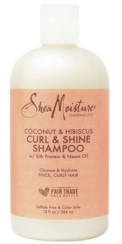 Shea Moisture Haarshampoo Shea Moisture Coconut & Hibiscus Curl & Shine Shampoo 384ml