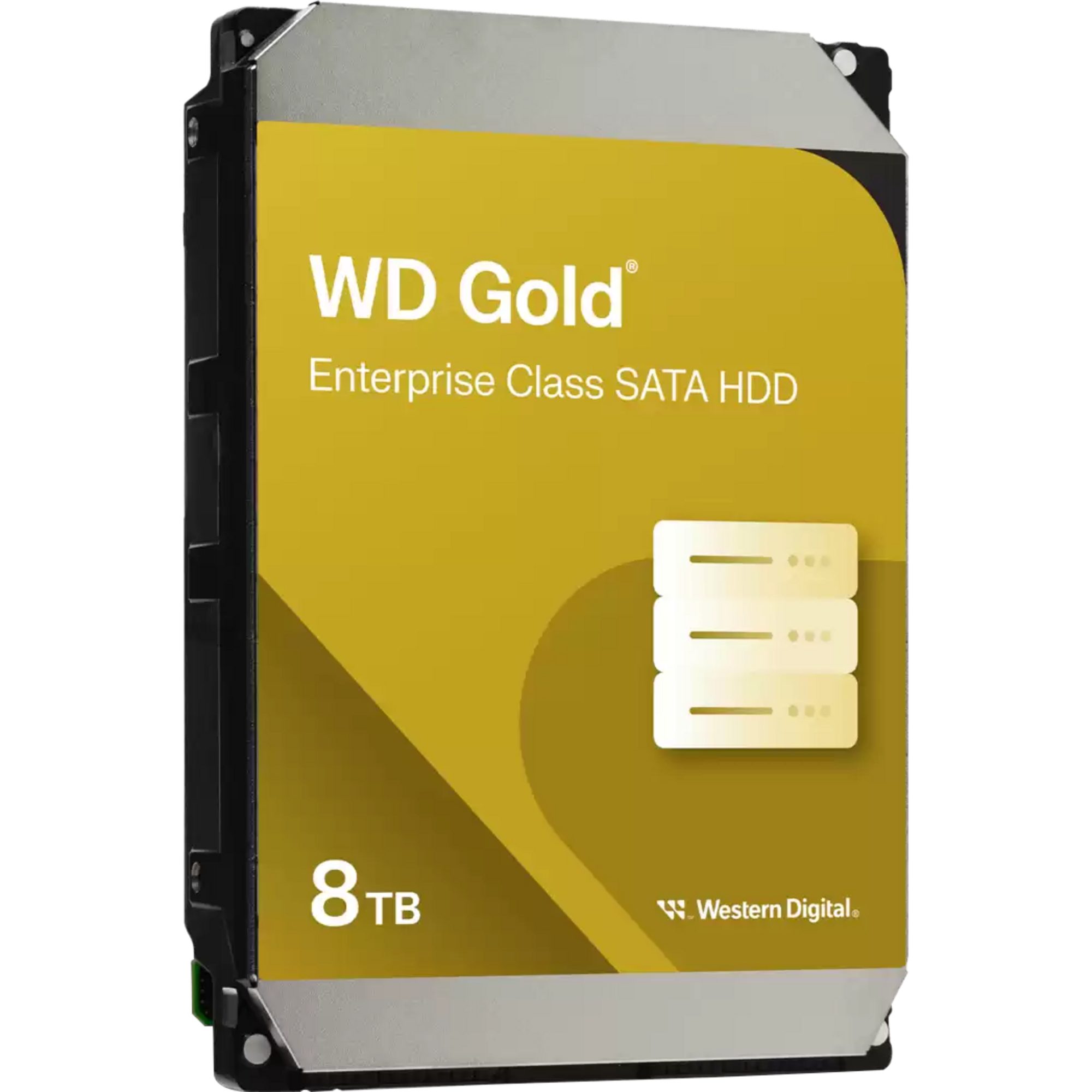 Western Digital WD Gold Enterprise Class 8 TB, Festplatte, (SATA 6 Gb/s, 3,5", WD interne HDD-Festplatte (8.000) 3,5""