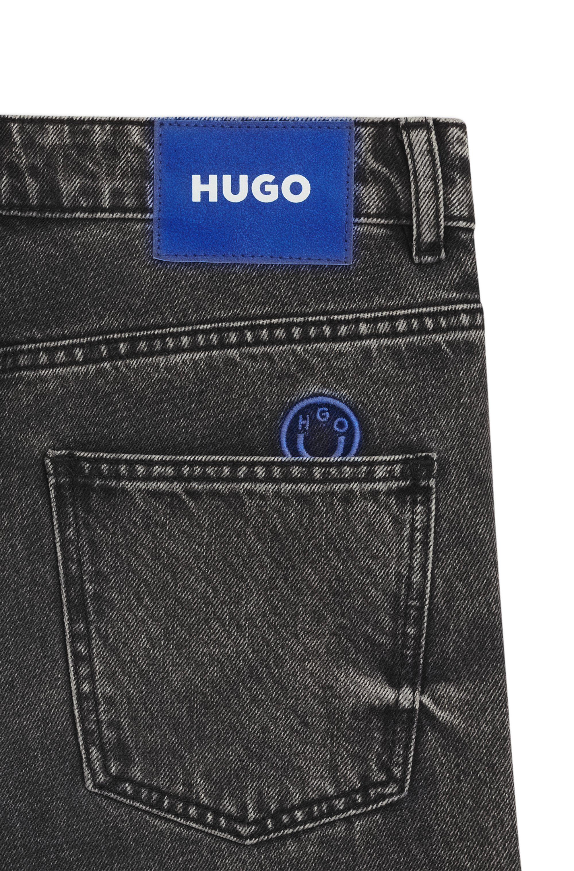 HUGO 5-Pocket-Jeans Leni Low Rise im Relaxed Fit – Bild 5 von 5