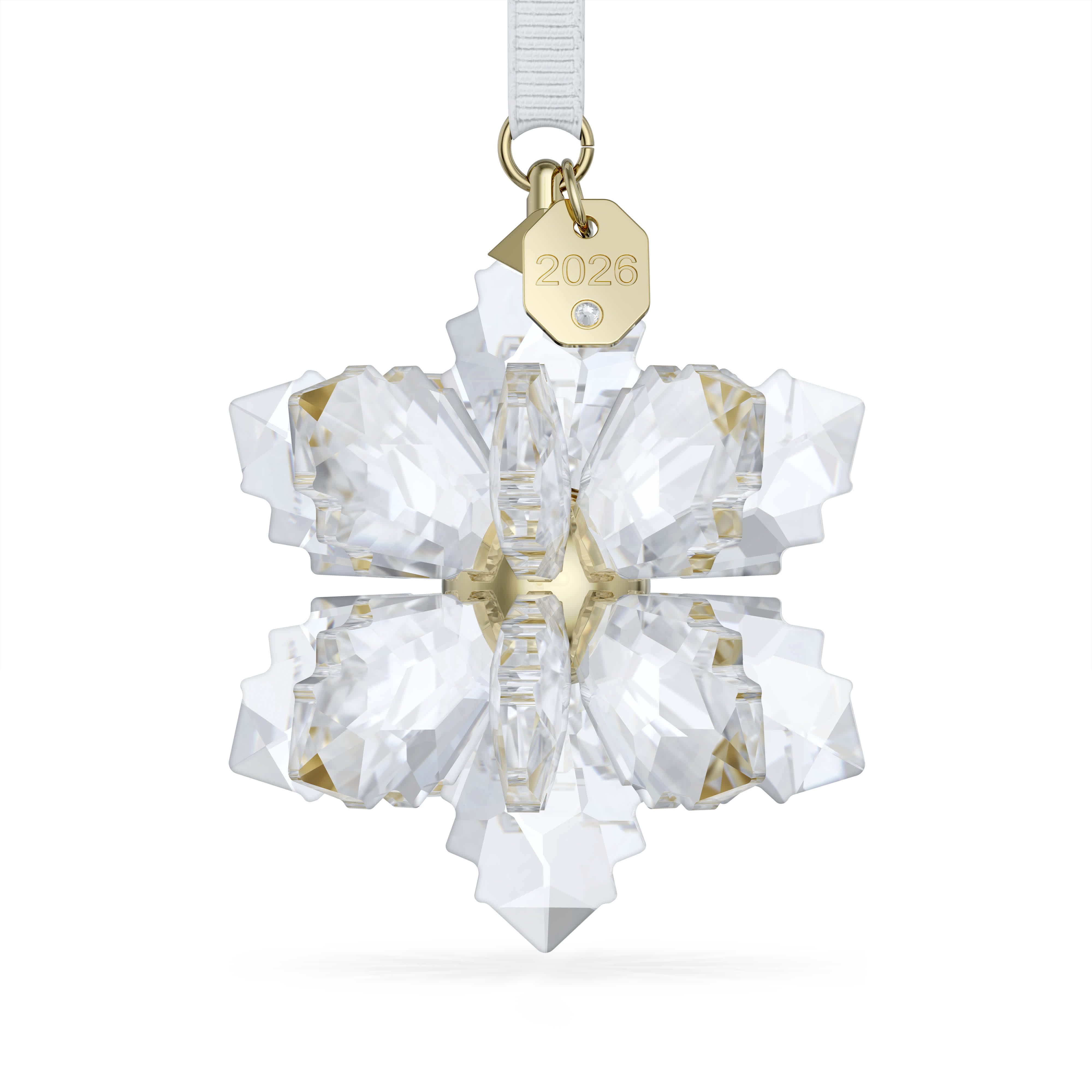Swarovski Dekohänger Kristallfigur Sammelfigur Annual Edition Festive 3D Ornament 2026 (1 St), Swarovski® Kristall