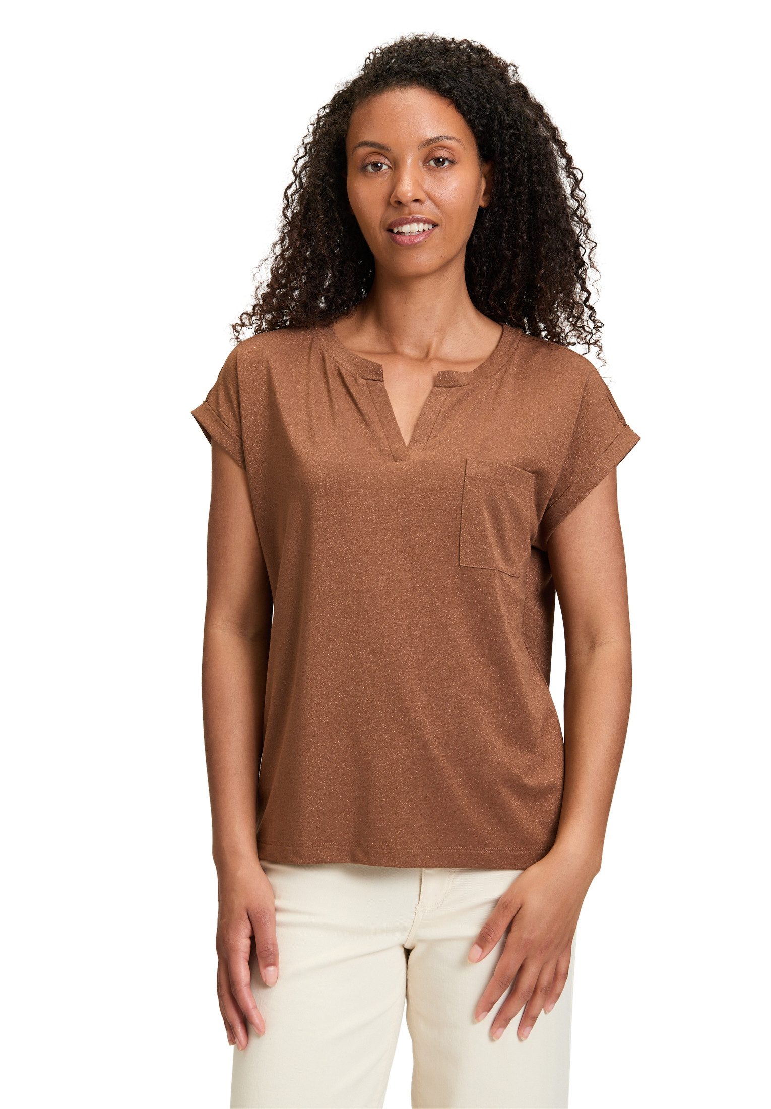 Betty&Co Kurzarmshirt Betty & Co Casual-Shirt günstig online kaufen