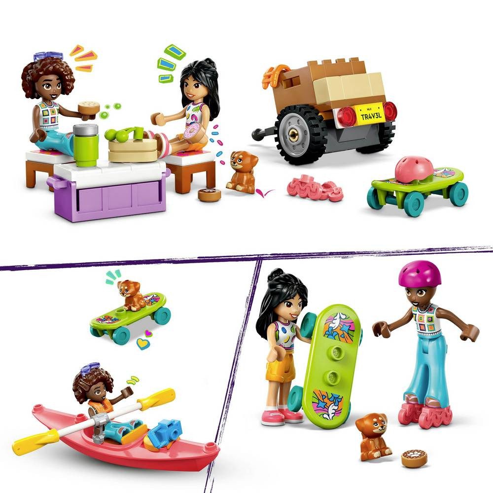 LEGO® 42659 LEGO® FRIENDS Abenteuertrip mit Freunden Konstruktionsspielsteine