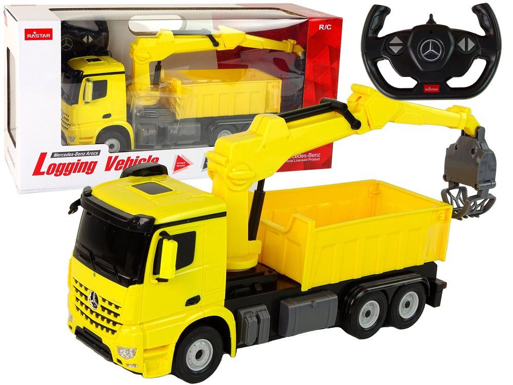Wisam RC-Auto Mercedes Rastar Gelber Greiferwagen