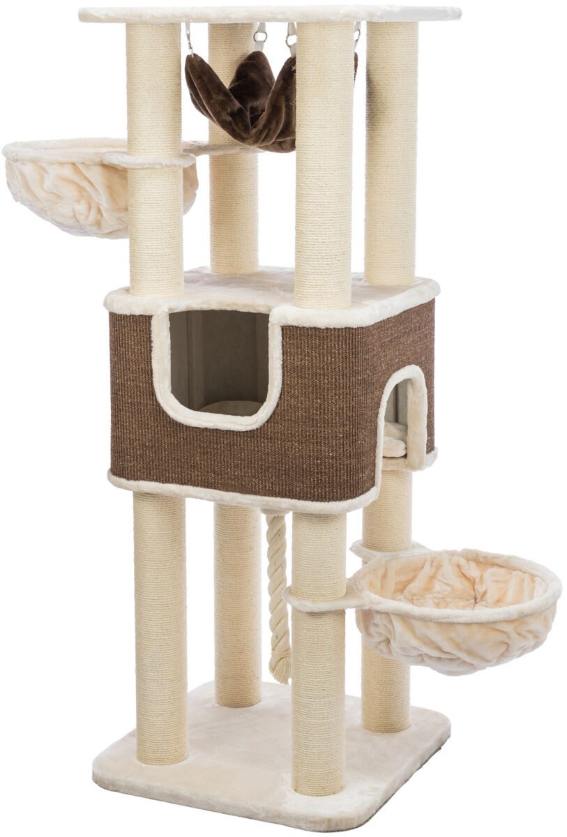 TRIXIE Kratzbaum Kratzbaum XXL Humberto - creme/dunkelbraun - 174 cm