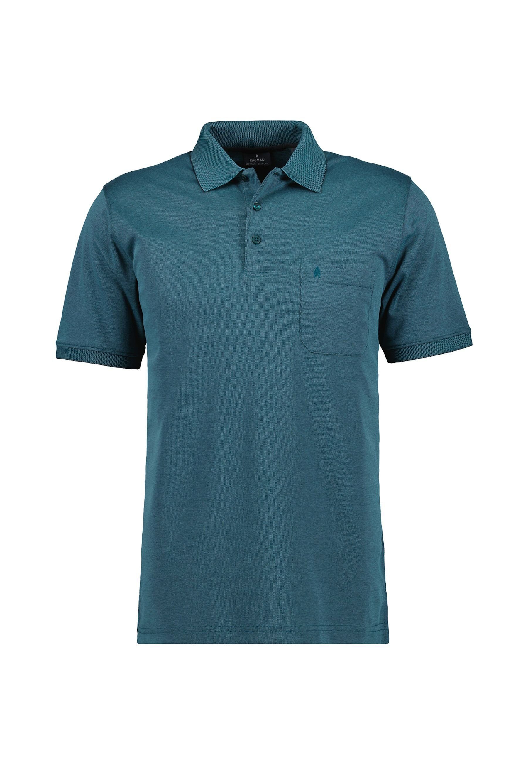 Ragman  T-Shirts & Poloshirts Poloshirt Kurzarmshirt mit Polokragen günstig online kaufen
