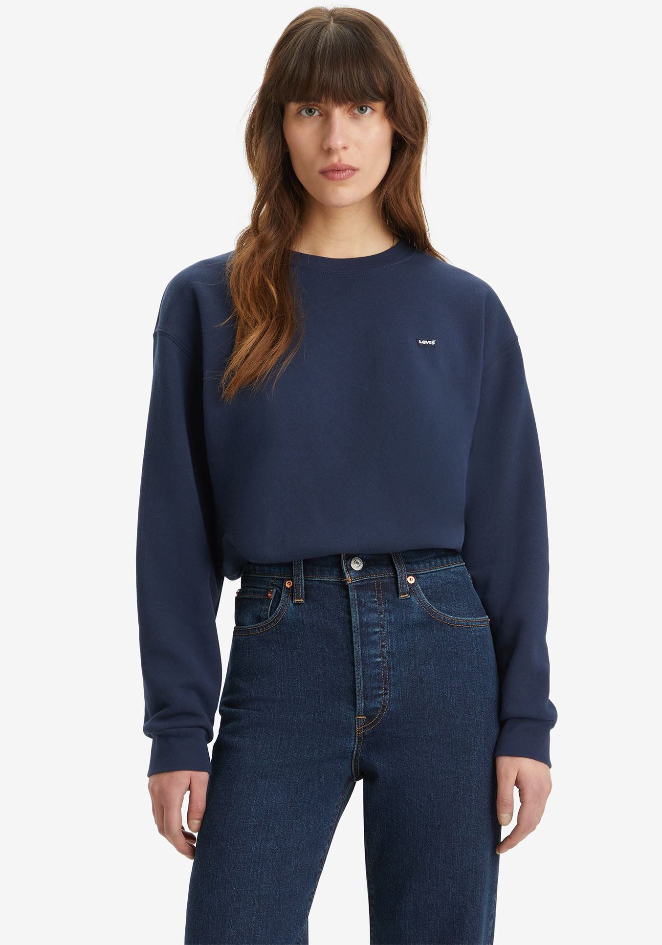 Levi's® Sweatshirt EVERYDAY CREW SWEATSHIRT mit kleinem Logo auf der Brust
