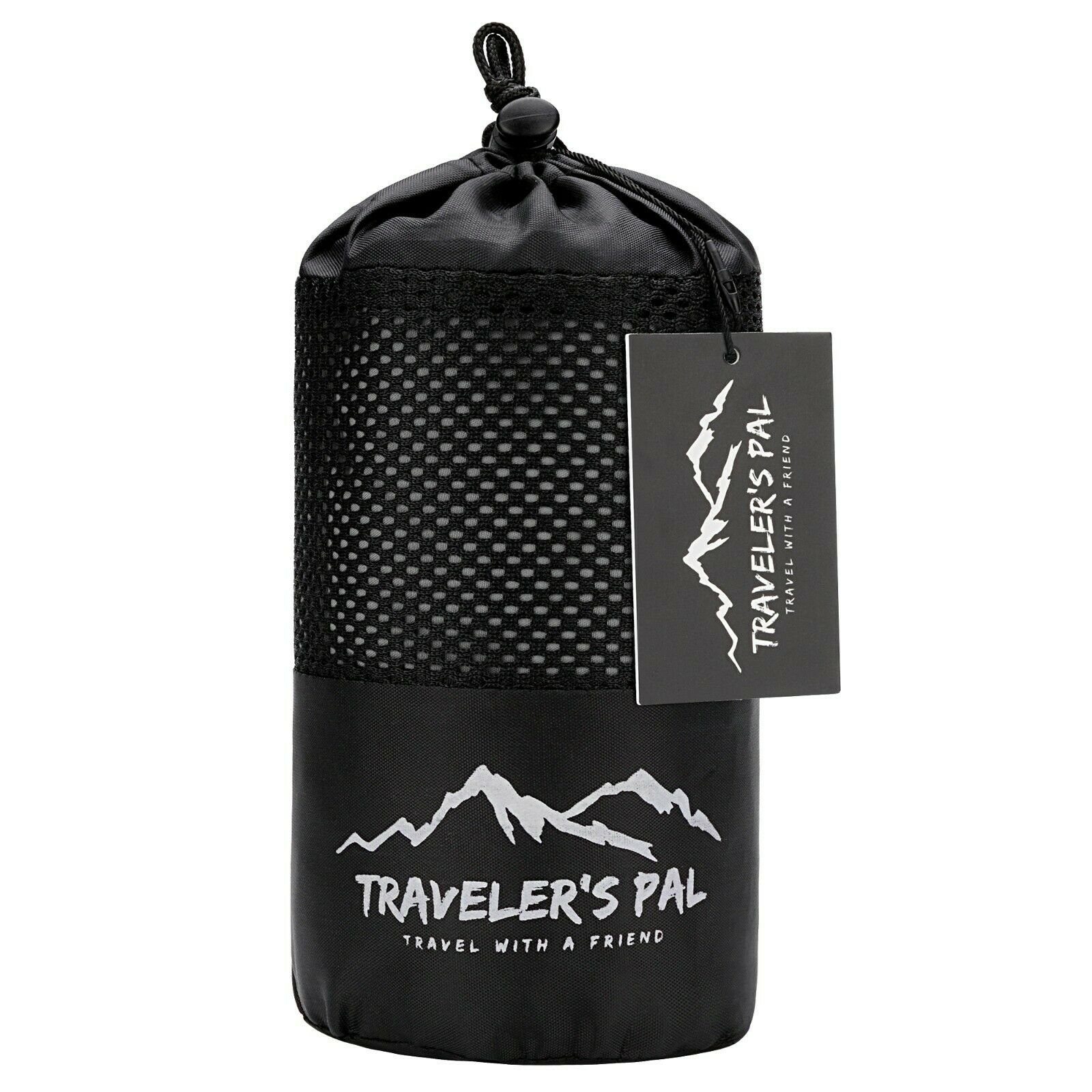 Baumwolle Schlafsackinlett Traveler's Hüttenschlafsack aus Traveler's Pal 100% Silbergrau Pal