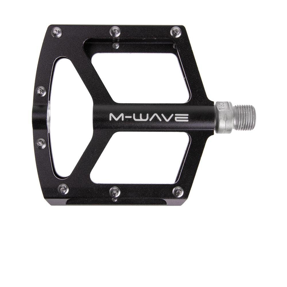 M-Wave Fahrradpedale M-Wave Pedal Freedom SL, Alu schwarz CrMo-Achse 297g | Fahrradpedale