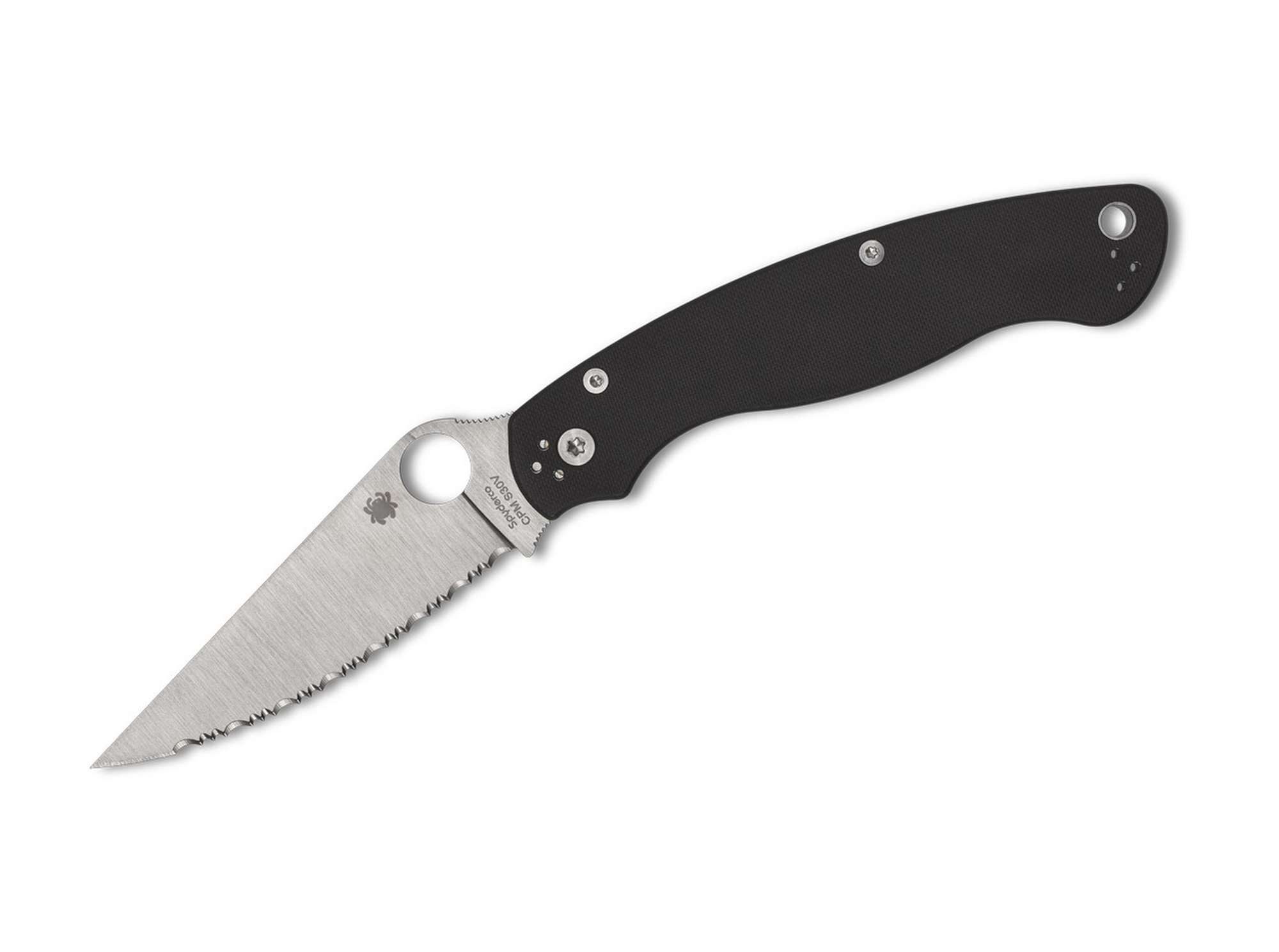 Spyderco Taschenmesser Taschenmesser Military 2 G10 Black SpyderEdge