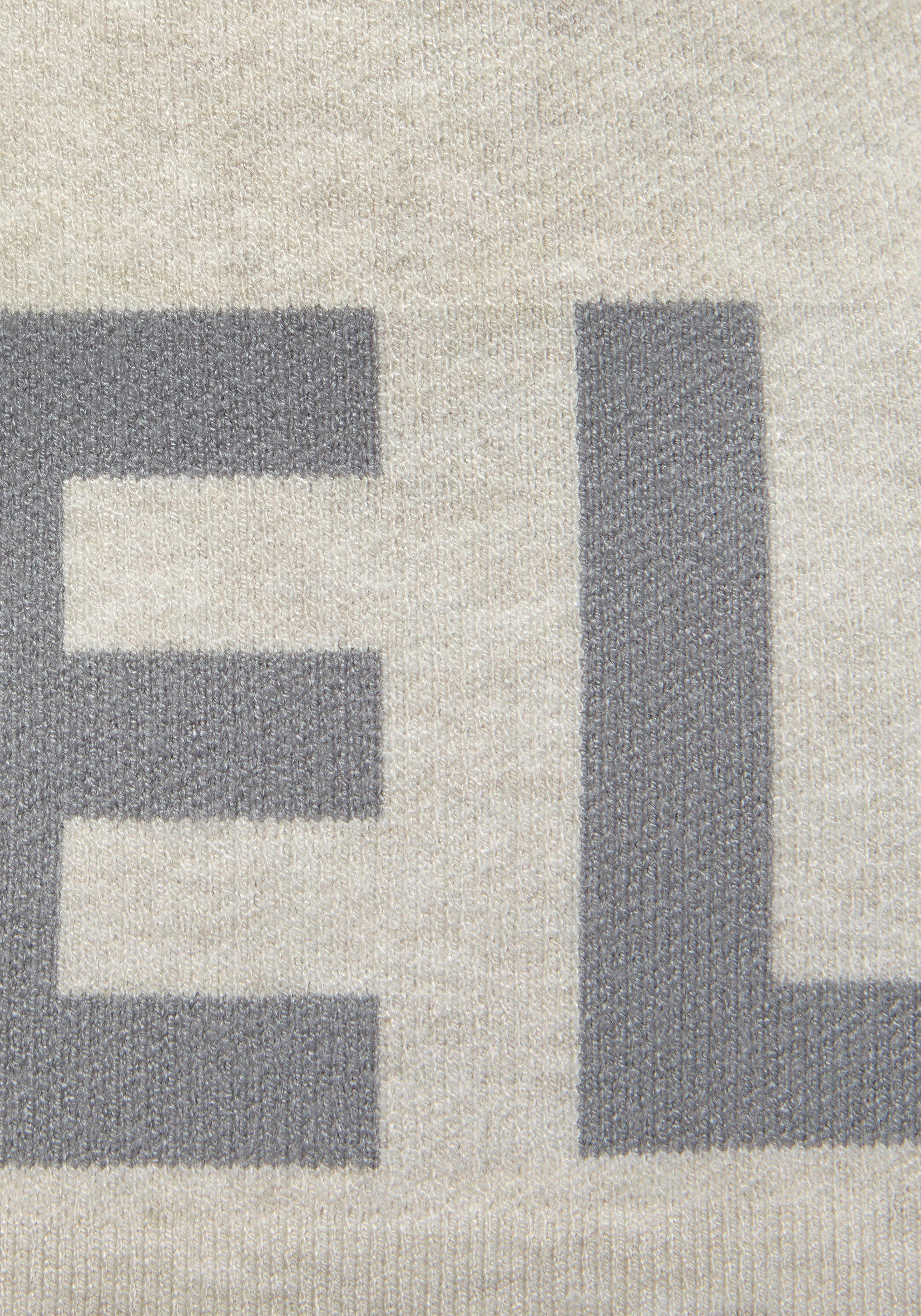 Elbsand Strickpullover aus hochwertigem Strick mit eingestricktem Logo, Loungewear