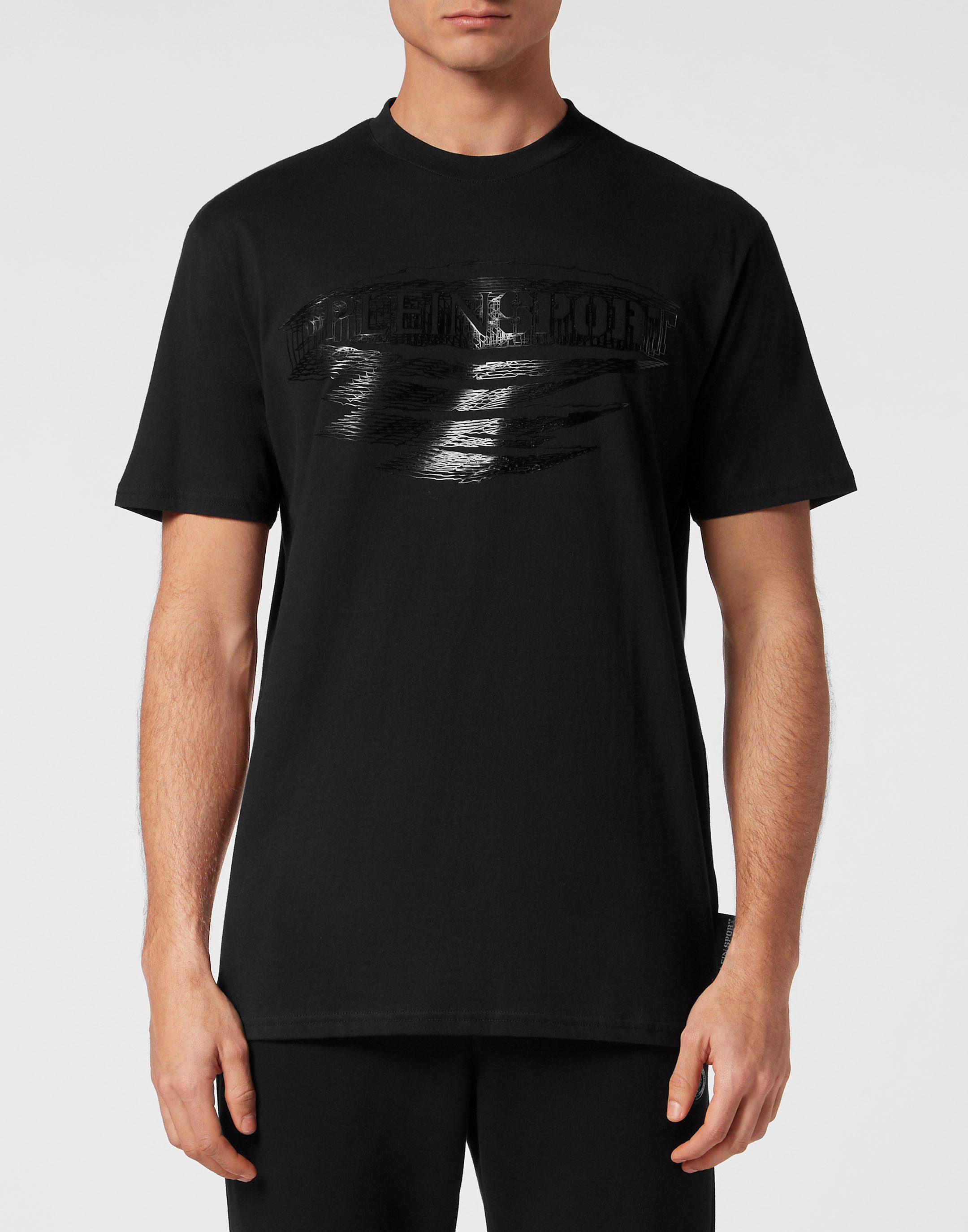 PLEIN SPORT T-Shirt T-Shirt Rundhalsausschnitt günstig online kaufen