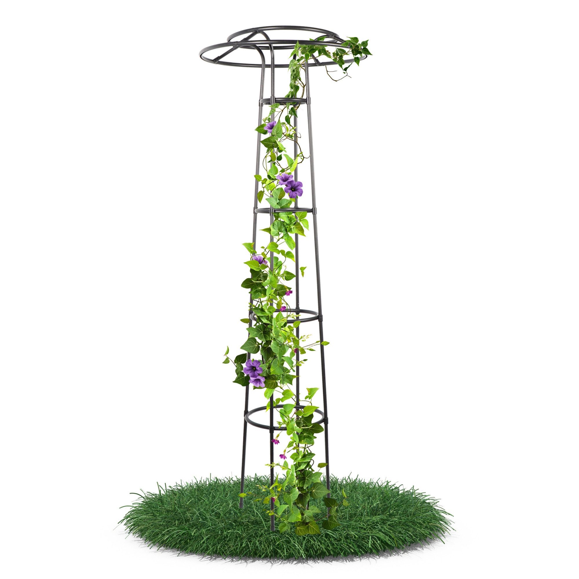Gartenwelt Riegelsberger Rankhilfe Rankturm mit Pilzkopf günstig online kaufen
