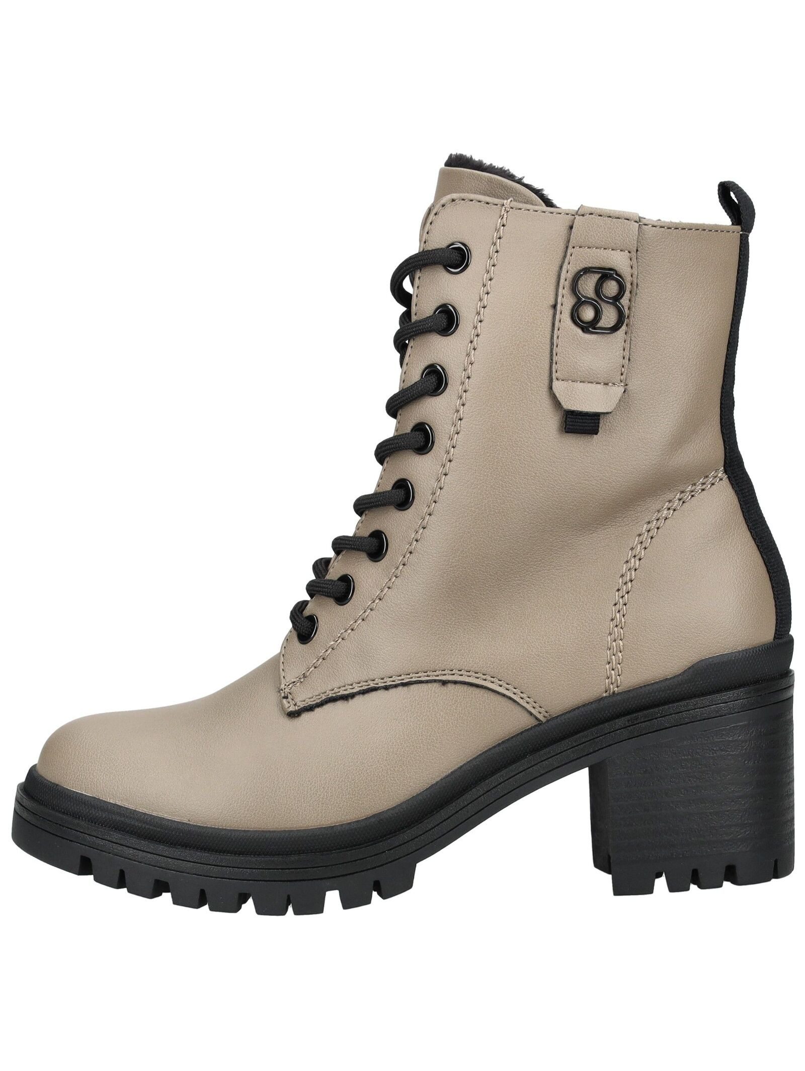 s.Oliver Stiefelette Lederimitat High-Heel-Stiefelette günstig online kaufen