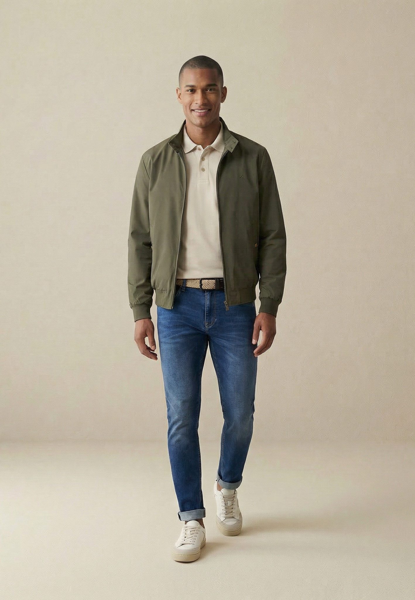 FYNCH-HATTON Blouson mit Reißverschluss und Eingrifftaschen – Bild 5 von 5