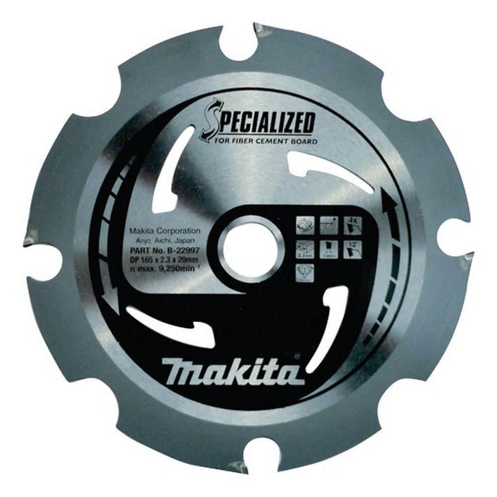 Makita Kreissägeblatt, SPECIALIZED Sägeblatt 165 x 20 x 4Z