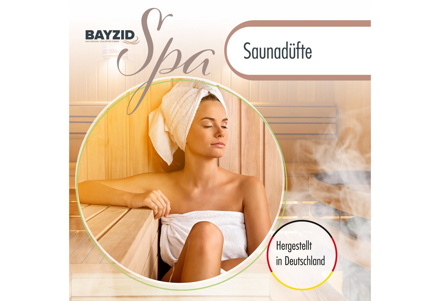 Thumbnail - Höfer Chemie GmbH Aufgusskonzentrat 4 x 100 ml BAYZID® SPA Bio Saunaaufguss Set, (1-St)