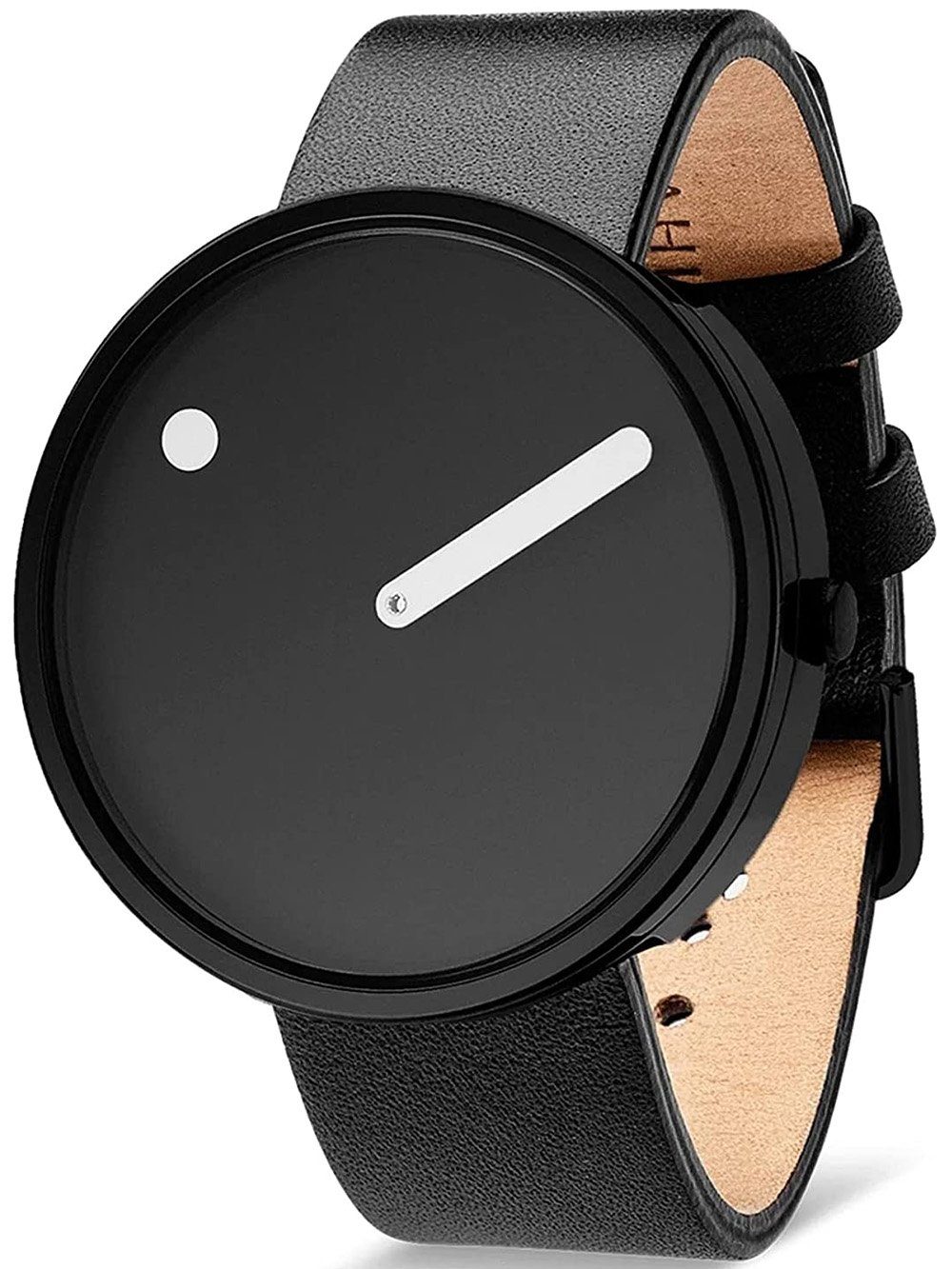 PICTO Quarzuhr PICTO 43361-4120B Unisex Uhr Uhr Black and White 40mm 5ATM PICTO 43361-4120B Unisex Uhr Uhr Black and White 40mm 5ATM