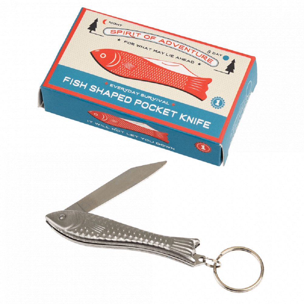 Rex London Schlüsselanhänger Fisch mit Messer günstig online kaufen
