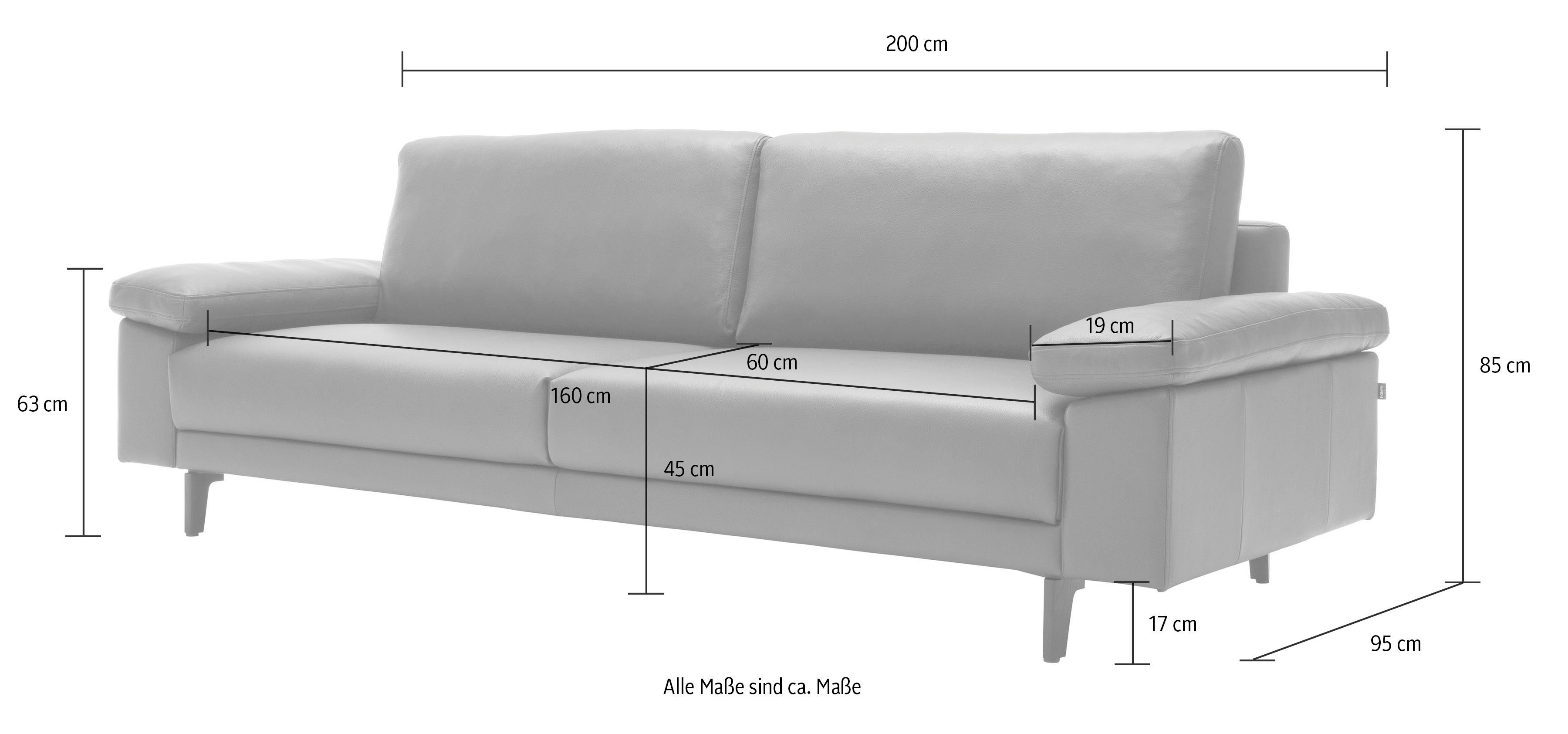 2,5-Sitzer sofa hs.450 hülsta