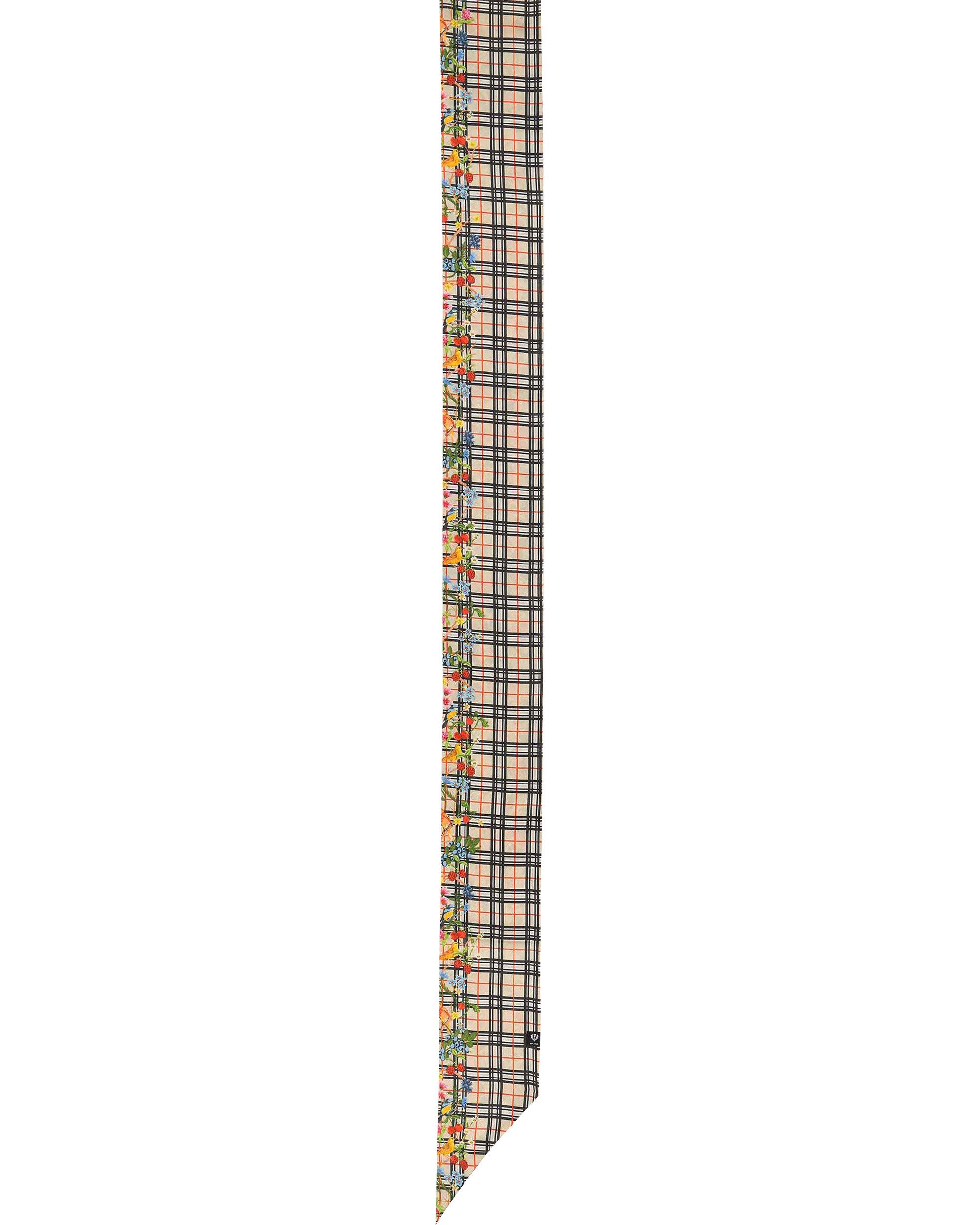 Fraas Modeschal Twilly aus Seide mit FRAAS Plaid Karo und Tier-Print, (keine)