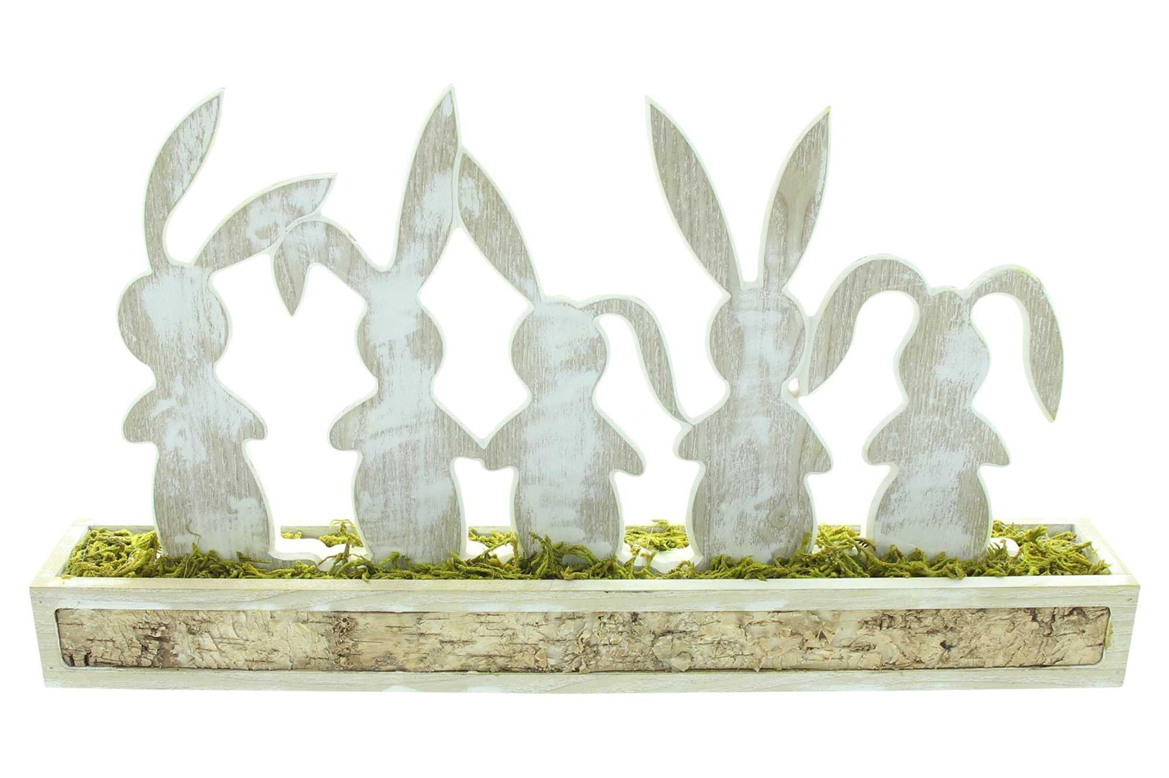 Osterhase Holzdeko "Häschenbande"