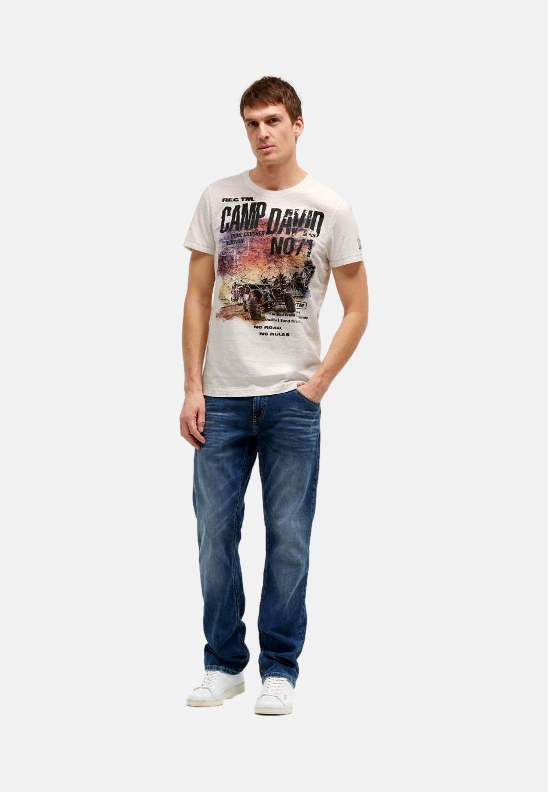 CAMP DAVID T-Shirt T-Shirt Dune Crusher Kurzarmshirt (1-tlg., 1)