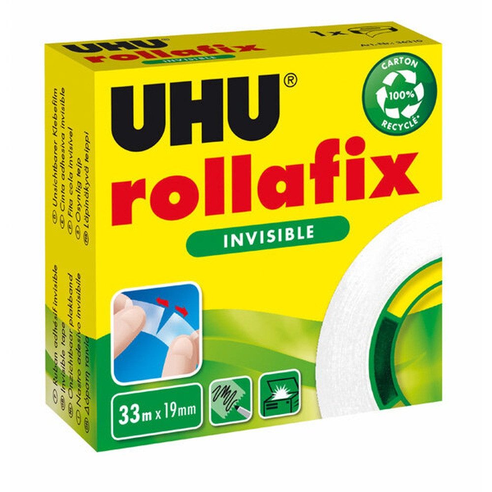 UHU Klebeband UHU rollafix INVISIBLE