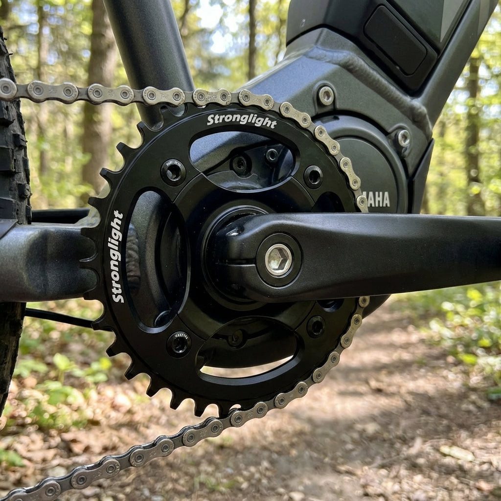 Kettenschaltung Stronglight E-Bike Kettenblatt Direct Mount 38Z - Aluminium für Yamaha