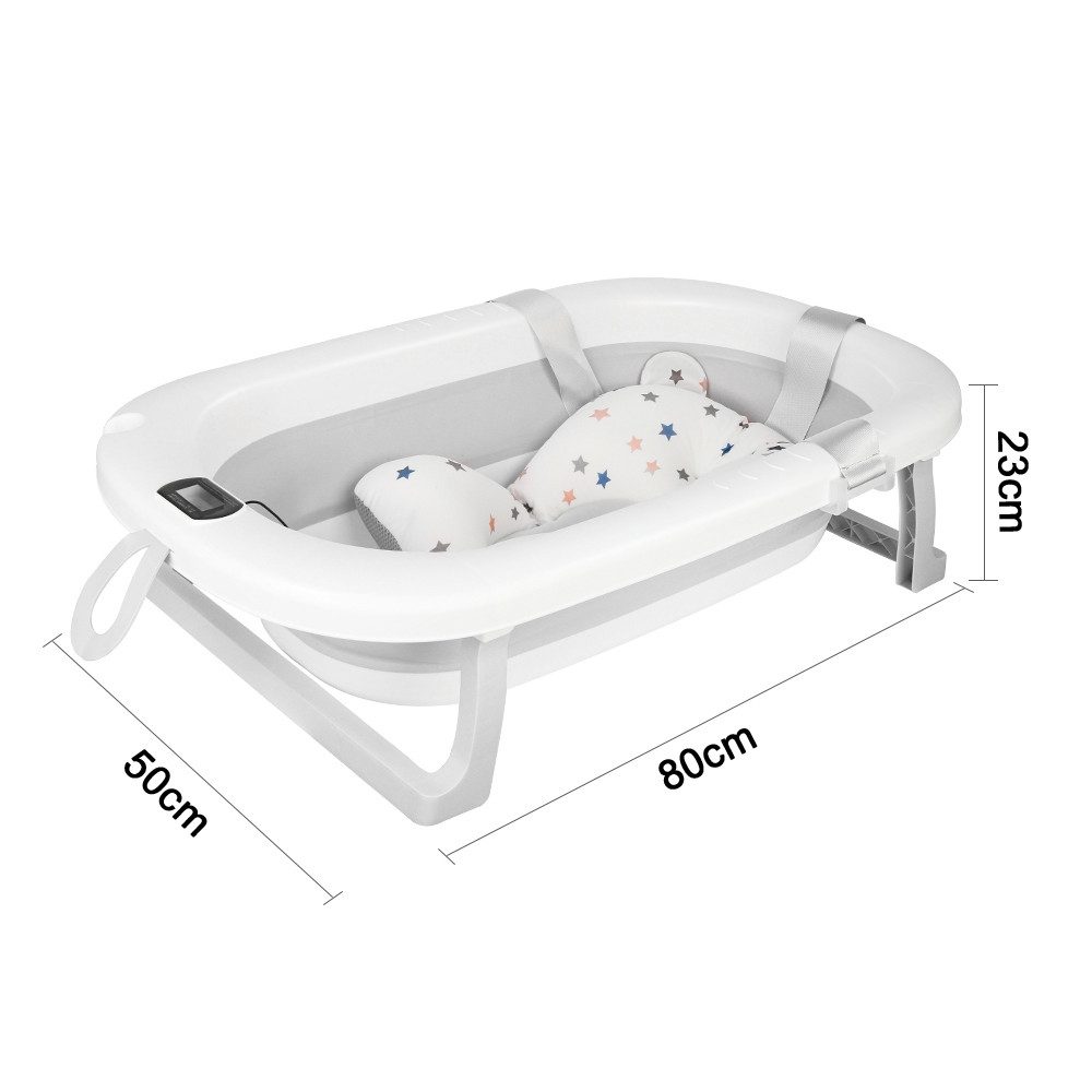 JEOBEST Babybadewanne Baby Badewanne Faltbar für Neugeborene