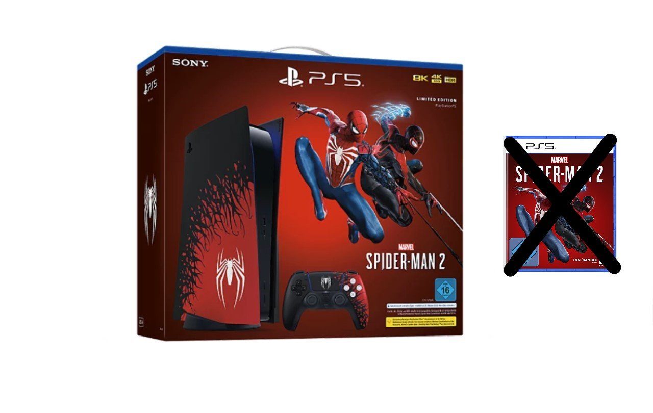 Playstation 5 Marvel' Spider-Man 2 Limited Edition Bundle Ohne Spiel