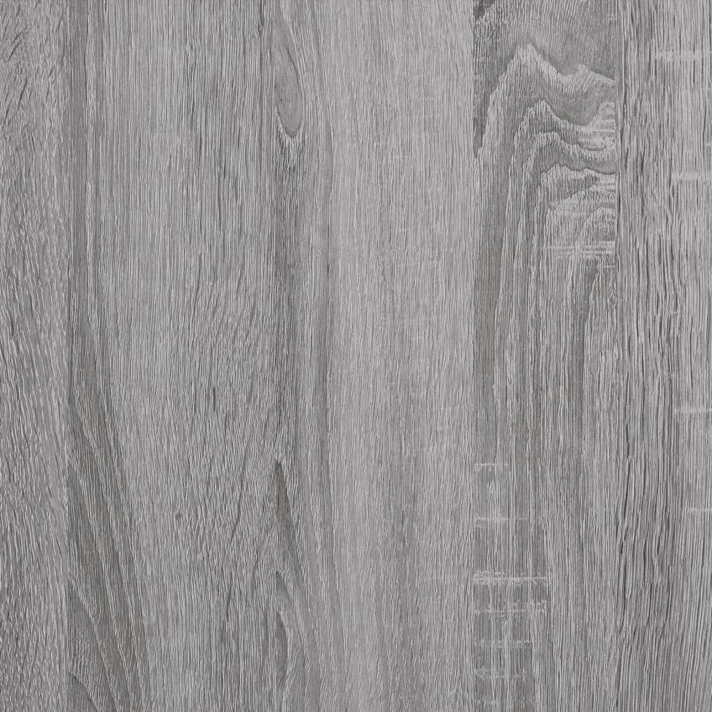 vidaXL Couchtisch Beistelltisch | Grau Sonoma Sonoma Sonoma 55x38x45 (1-St) Holzwerkstoff Grau cm Grau