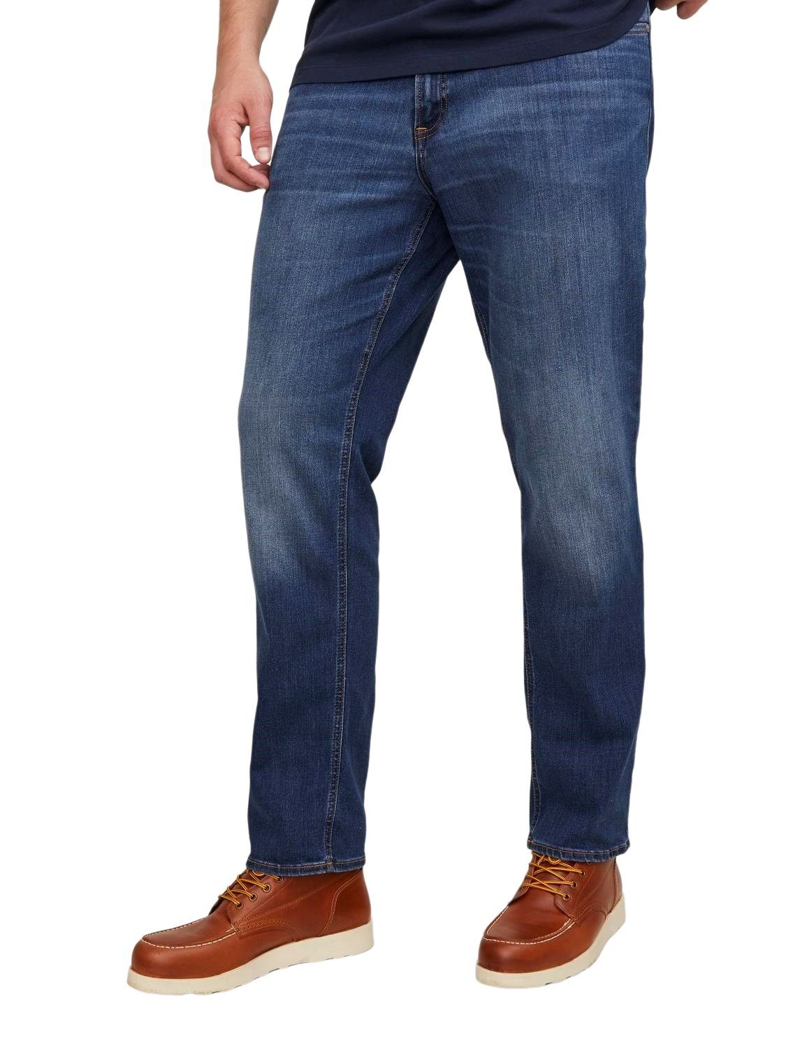 Jack & Jones Slim-fit-Jeans JJITIM JJORIGINAL AM 814 PS Jeanshose mit Stretch