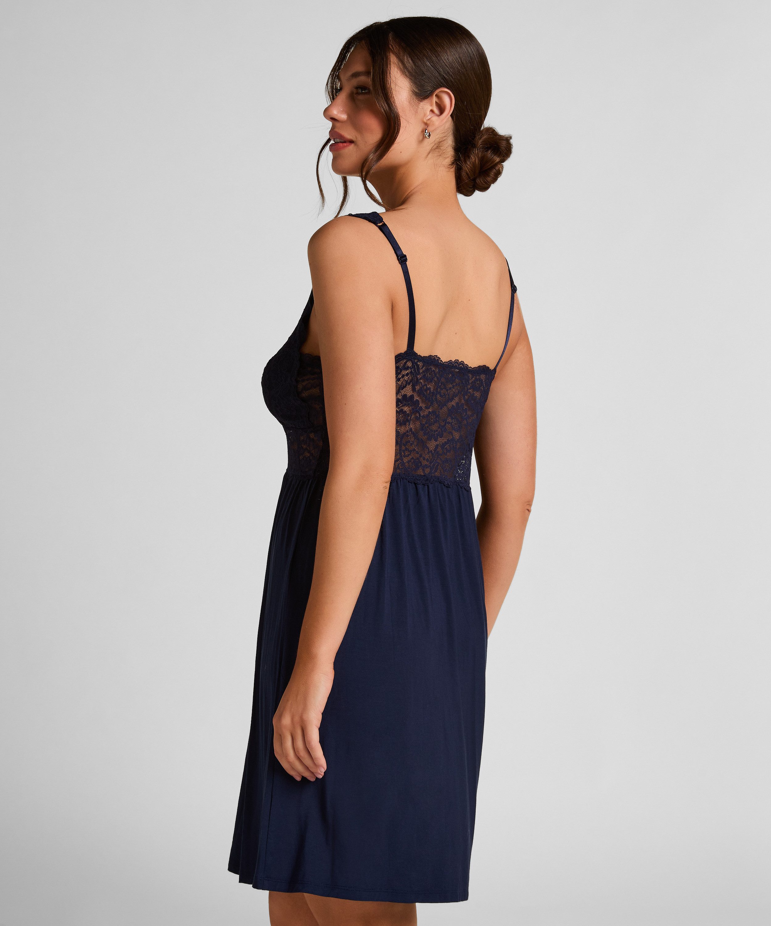 Hunkemöller Pyjama Nora Lace Slip Dress – Bild 3 von 5