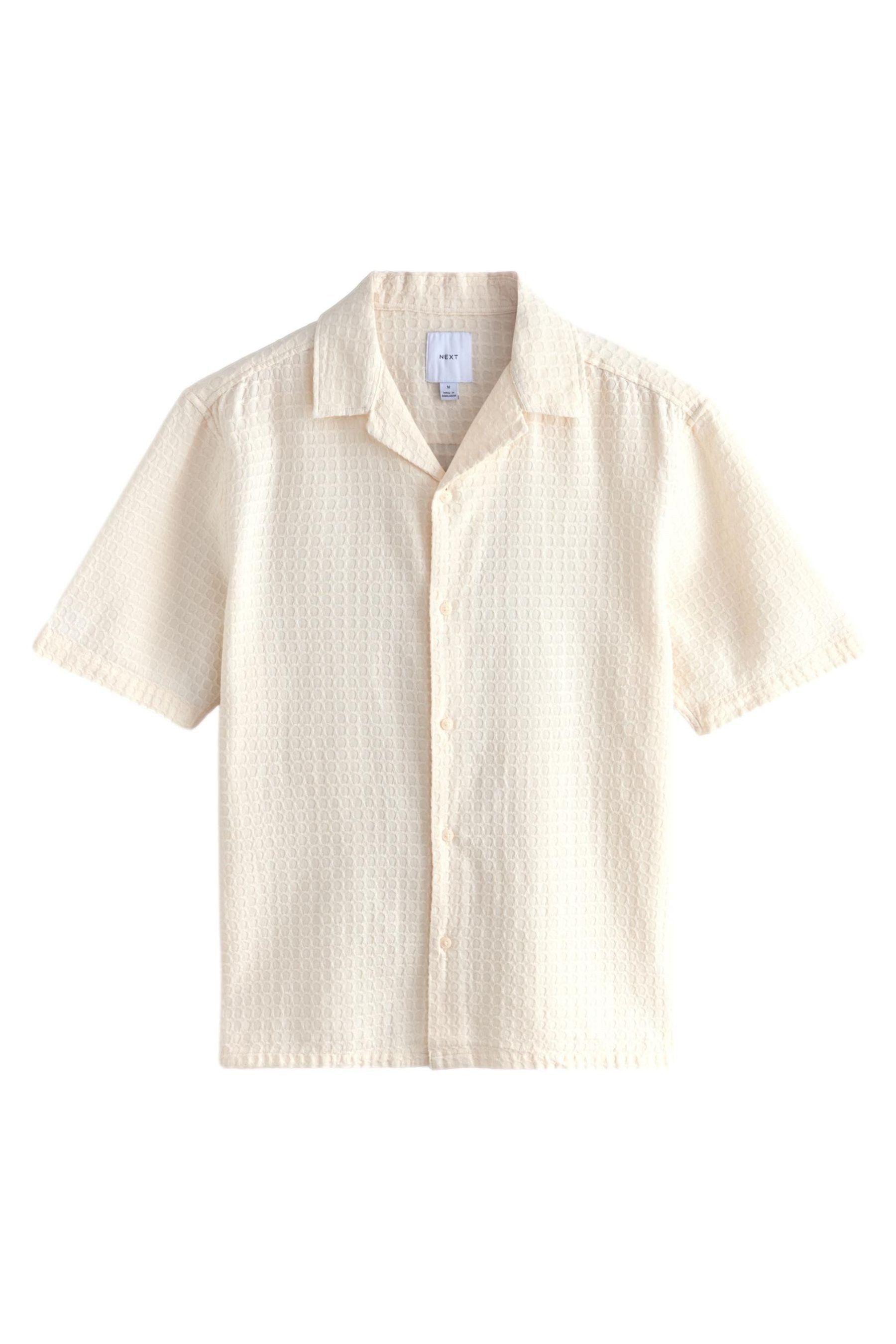 Next Kurzarmhemd Kurzarmshirt Waffelstruktur aus 100 % günstig online kaufen