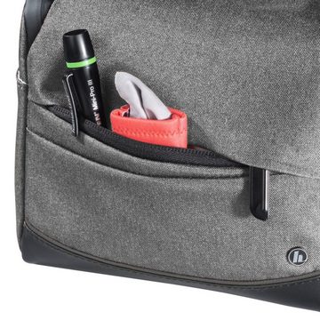 Hama Kameratasche Kamera-Tasche Trinidad 135 Foto-Tasche Universal Grau, Case Schultergurt Tragegriff Zubehör-Fächer Digitalkamera Systemkamera